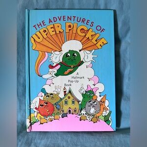 The Adventures Of Super Pickle Hallmark Hardcover Pop Up Book Dean Walley